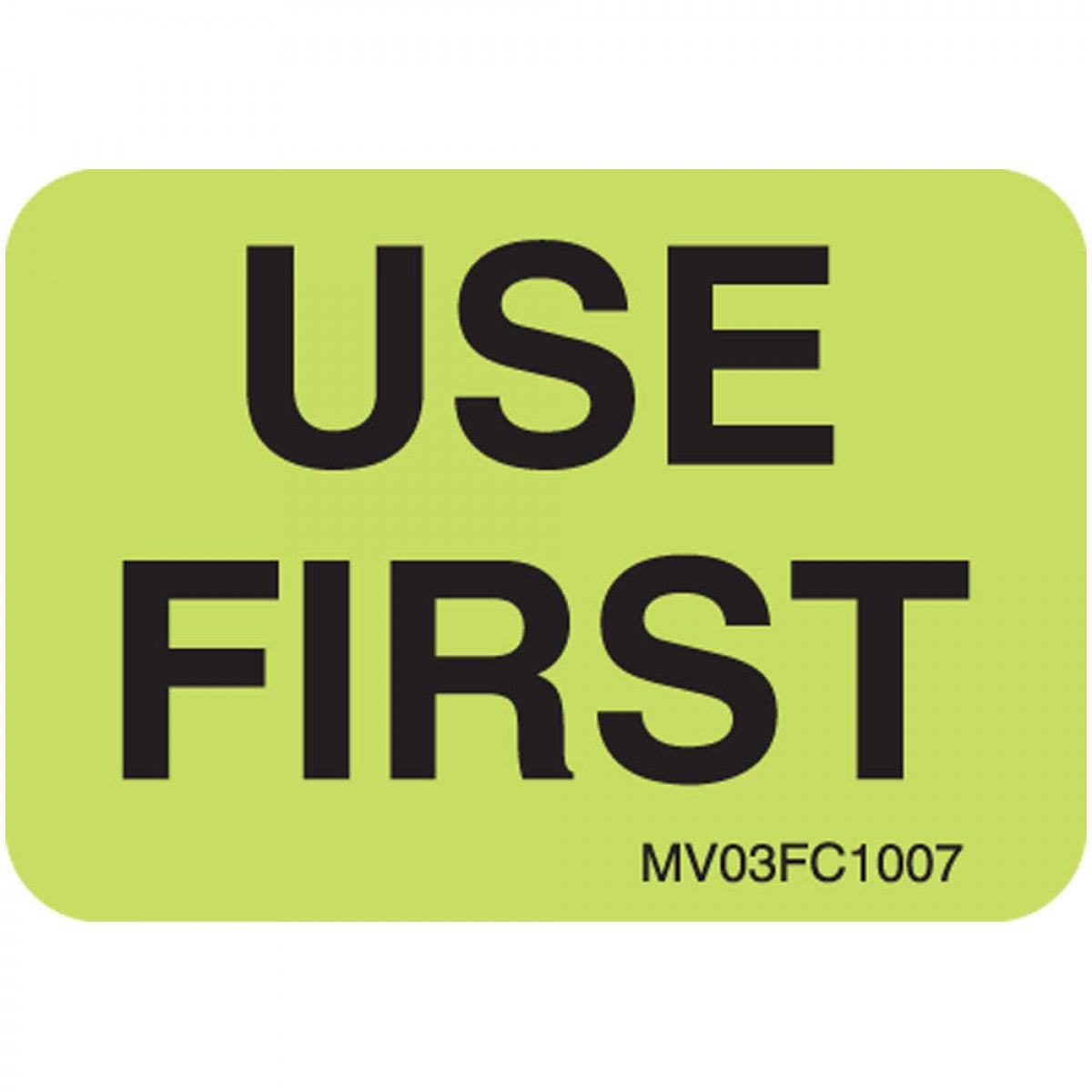 Lab Communication Label (Paper, Removable) Use First 1 7/16