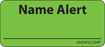 Label Paper Permanent Name Alert 1" Core 2 1/4" X 1 Fl. Green 420 Per Roll