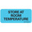 Label Paper Removable Store At Room 1" Core 2 1/4" X 1 Blue 420 Per Roll