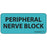 Label Paper Permanent Peripheral Nerve 1" Core 2 1/4" X 1 Blue 420 Per Roll