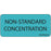 Label Paper Removable Non-Standard 1" Core 2 1/4" X 1 Blue 420 Per Roll