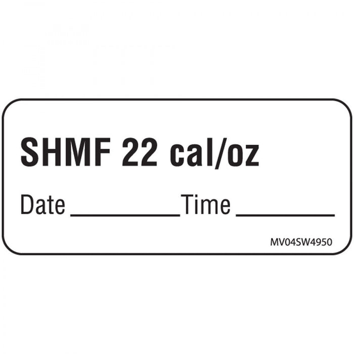 Label Paper Removable Shmf 22 Cal/Oz 1