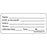 Label Paper Permanent Name: D.O.B. Or 1" Core 2 1/4" X 1 White 420 Per Roll