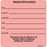 Label Paper Permanent Medication Added 1" Core 2 7/16" X 2 1/2" Fl. Red 400 Per Roll