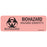 Label Paper Permanent Biohazard / 1" Core 2 15/16" X 1 Fl. Red 333 Per Roll