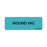 Label Paper Removable Wound Vac 1" Core 2 15/16" X 1 Blue 333 Per Roll