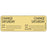Label Paper Removable Change Change 1" Core 2 15/16" X 1 Tan 333 Per Roll