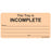Label Paper Removable This Tray Is 1" Core 2 15/16" X 1 1/2" Fl. Orange 333 Per Roll