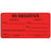 Label Paper Permanent Rh Negative Mothers 1" Core 2 15/16" X 1 1/2" Fl. Red 333 Per Roll