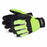Superior Glove Works Ltd Clutch Gear Hi-Viz Puncture-Resistant Mechanics Gloves - Clutch Gear Mechanics Hi-Viz Cut Level A5 Full Punkban Coverage Industrial Gloves, Size L - 145563