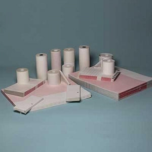 Burdick Recording Chart Papers - PAPER, FAN FOLD, RED - 99-7976
