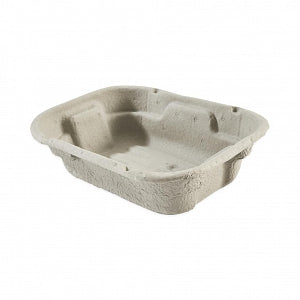 Vernacare Single-Use Biodegradable Wash Basins - Disposable Biodegradable Wash Basin, 4L - V25-029N