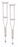 Drive / DeVilbiss Healthcare Crutch Hand Grips (Closed) - GRIP, HAND, F / CRUTCH, .4"X2", GREY, 8/CS, RTL - 10453G-8
