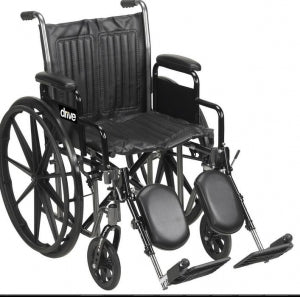 Drive / DeVilbiss Healthcare Silver Sport 2 Wheelchairs - Silver Sport 2 Wheelchair, 18