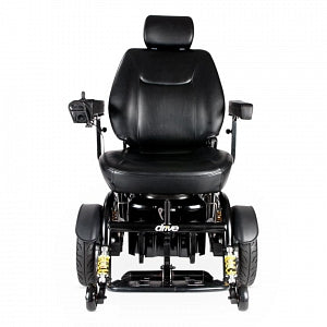 Drive Devilbiss Healthcare, Inc. Trident HD Semi-Reclining Power Wheelchairs - Trident HD Heavy-Duty Semi-Reclining Power Wheelchair with Captain's Seat, 24" W - 2850HD-24