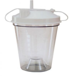 Drive Medical 800 cc Disposable Suction Canister - Suction Canister with Lid, Disposable, 800 cc - 610-12B