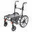 Drive Devilbiss Healthcare, Inc. Kanga Folding Tilt-in-Space Wheelchairs - Kanga Folding Tilt-in-Space Wheelchair with Desk-Length Arms, Adult, 18" W - KGA-8018-2GB