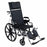 Drive DeVilbiss Healthcare Viper Plus Reclining Wheelchairs - Viper Plus Reclining Wheelchair with Full-Length Arms, 20" W - PLA420RBDFA