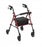 Drive / Devilbiss Rollator Walkers - Rollator, Adjustable, 6" Wheels, Red - RTL10261RD