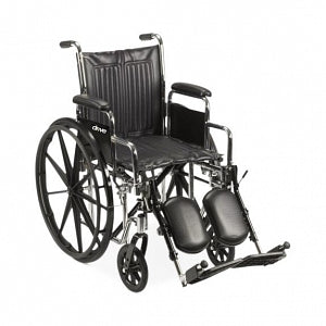 Drive / DeVilbiss Healthcare Chrome Sport Wheelchair - WHEELCHAIR, CHRME, SPORT, 18