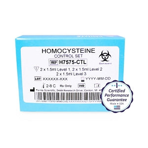MedTest Pointe Homocysteine Control Set - CONTROL, HOMOCYSTEINE - H757 ...
