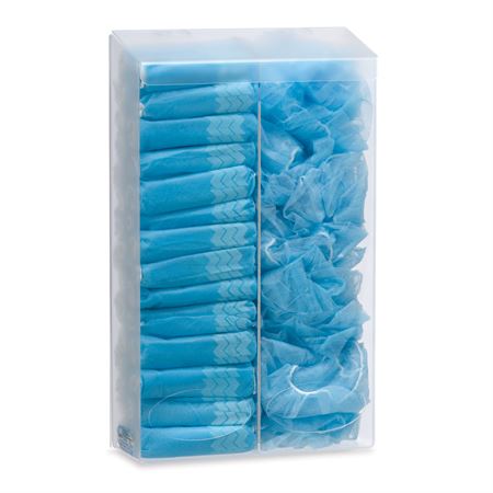 Medical Cap and Shoe Cover Bulk Dispenser Cap & Shoe Cover Bulk Dispenser - 12.375"W x 4.5"D x 20.625"H