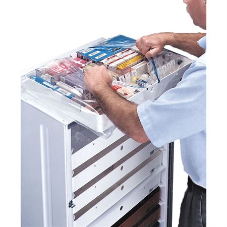 Security Bags for Trays 26" x 25" - Clear