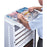 Security Bags for Trays 19.25"x22" - Clear with Red Stripe