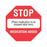 Medication Added Labels Medication Added Labels with Zig-Zag Perforation - 2.5"W x 1.5"H