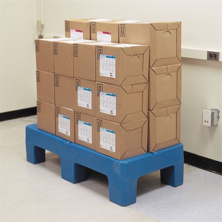 Single Cubitainer Rack Medium - 12"W x 48"L x 8"H - 1000lb weight capacity