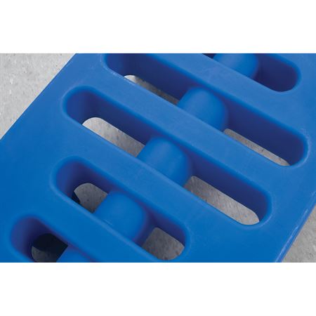 Double Cubitainer Rack Medium - 24"W x 48"L x 12"H - 2000lb weight capacity