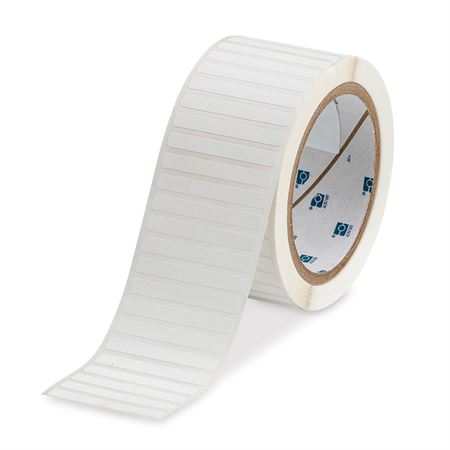 Labels for Brady IP Printers 0.5"W x 2"H - Polypropylene