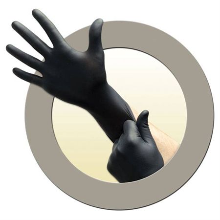 Black Dragon Zero Exam Gloves Large