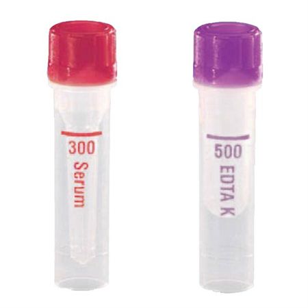 500μL Microvette 500 Serum (Clot Activator) - Red