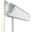 Mobile Wall System With 4- 11.875"D and 3- 17.875"D Baskets