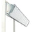 Mobile Wall System With 4- 11.875"D and 3- 17.875"D Baskets
