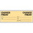 Iv Label Paper Permanent Change Friday 1" Core 2 15/16" X 1 Tan 500 Per Roll
