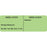 Iv Label Paper Permanent Irrigation 1" Core 2 15/16" X 1 Fl. Green 500 Per Roll