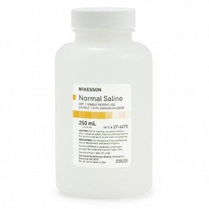 Nurse Assist Sterile Saline Wound Flush - SALINE, USP, NORMAL, IRRIGATION, SLUTN, 250ML - 6270