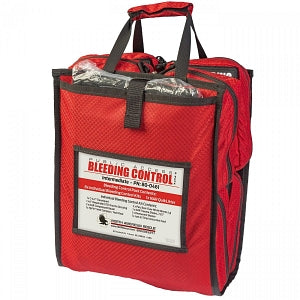 North American Rescue Public Access Bleeding Control 8-Packs - Intermediate Blood Control Kit with Nylon Case, 8/Pack - 80-0461