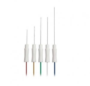 Natus Disposable Monopolar Needle Electrode with Leadwire - Disposable Monopolar Needle Electrode, 25G x 50 mm - 019-475200