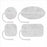 North Coast Medical ValuTrode Electrodes - ELECTRODE, EKG, SQUARE PATCH - NC89223C