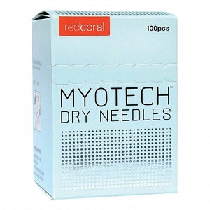 Red Coral Myotech Dry Needles - Myotech Dry Needle with Tube, 0.22 mm x 15 mm - RCM-2215
