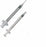 Exel International 1 cc Tuberculin Syringe Only (TB) - Tuberculin Syringe with 26G x 1/2" Needle, 1 cc - 26043