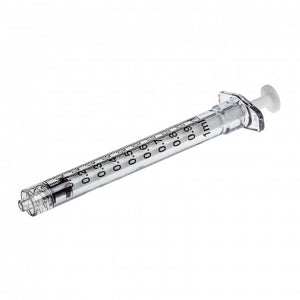 Exel International 1 cc Tuberculin Syringe Only (TB) - Tuberculin Luer Lock Syringe, 1 mL - 26050