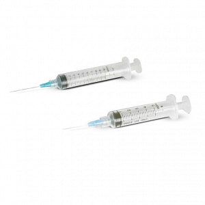 Exel International 3cc Syringe - Syringe with Cap, No Needle, Luer Lock, Sterile, 3 mL - 26200