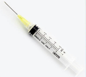 Exelint International Excel Luer Lock Syringes - Luer Lock Syringe with 20G x 1" Needle, 5 mL - 26214