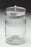 Tech-Med Services Flint Glass Jars - Unlabeled Flint Glass Jar with Stainless-Steel Lid - 4012
