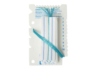Medline X-Ray Detectable Neuro Sponge Patties - X-Ray Detectable Sterile Neuro Sponge, 1" x 3", 10/Pack - NEUROSPNG14