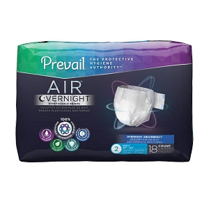 First Quality Products Prevail Air Overnight Briefs - Prevail Air Overnight Brief, Size 2/L, for 45" to 62" Waist / Hip - NGX-013